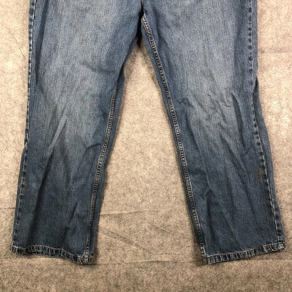 Anchor Blue 38x30 Loose Baggy Vtg 90s Grunge Skate Classic Wash Denim Baggy - Picture 3 of 12